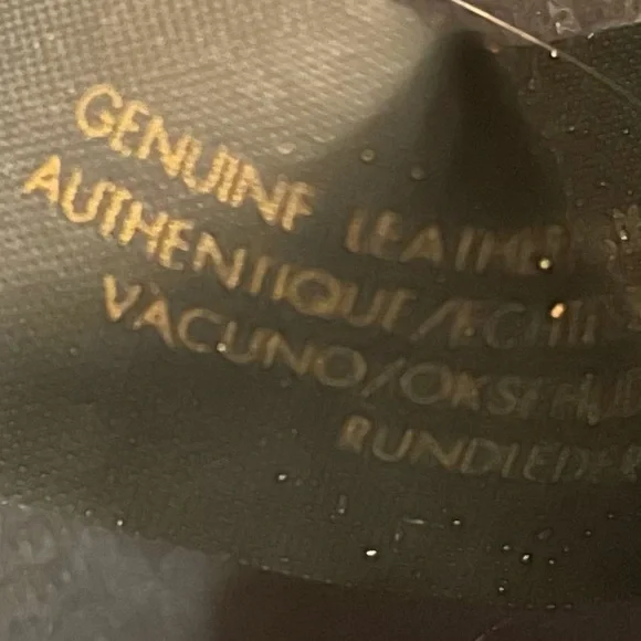 Vintage Leather Liz Claiborne Doctor handbag Purse Pebbled Black Brown trim bag - Picture 11 of 11